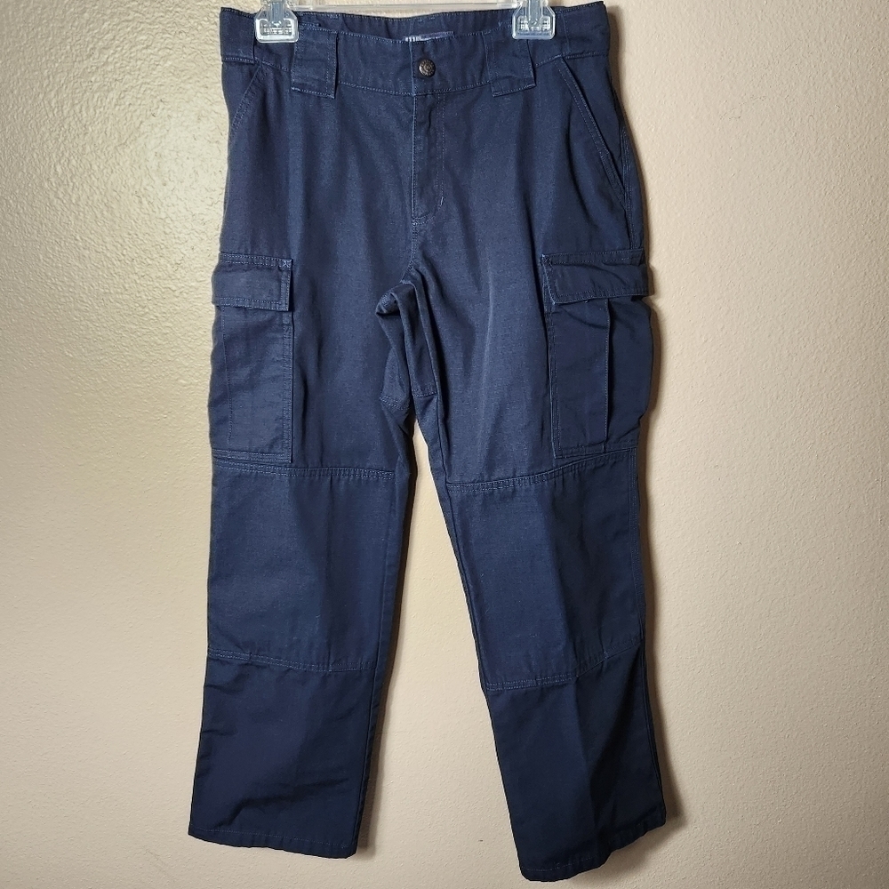 5.11 Tactical Womens TDU Dark Navy Cargo Ripstop Pants-Size 8